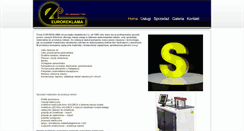 Desktop Screenshot of euroreklama.pl